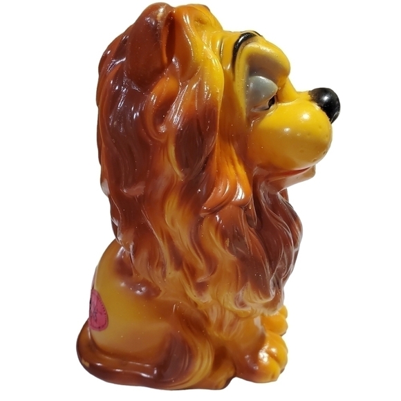 Vtg Money Lover Bank Hungry Lion 1971 N.Y. Vinyl Prod. Comp coin change piggy - Picture 5 of 15